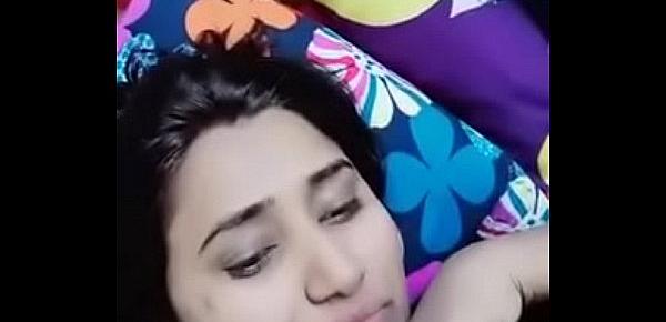  Swathi naidu liplock and enjoying with boyfriend on bed